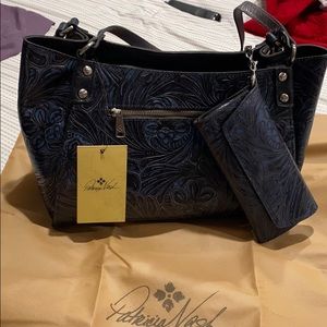 Patricia Nash black shoulder bag